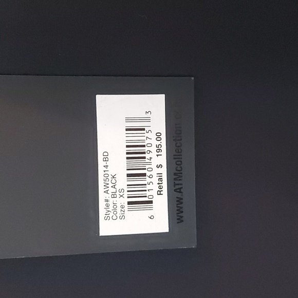 NWT ATM Silk Camisole with Adjustable Straps Black Size XS - Picture 6 of 8